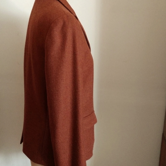 CHRISTMAS #5 THEORY Princess Seam USA made Wool Blazer NWOT COPY - Picture 3 of 7